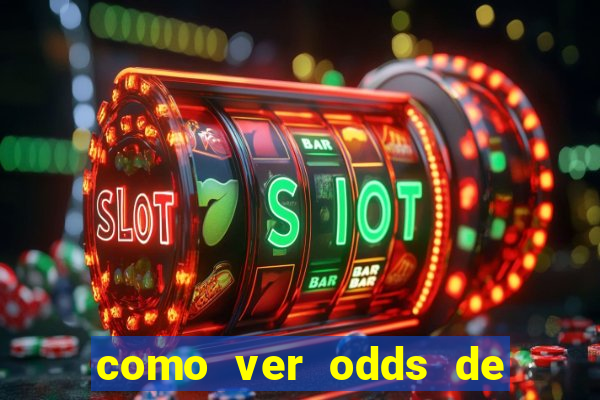 como ver odds de jogos passados